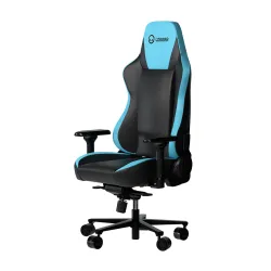 Fotel Lorgar Base 311 Gamingowy do 150kg Skóra ECO Czarno-niebieski