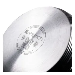 AMBITION Berry 1,1 l - garnek ze stali nierdzewnej z pokrywką