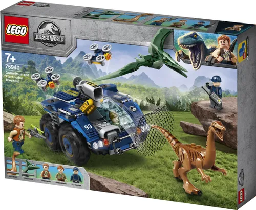 Конструктор Lego Jurassic World галлимим и птеранодон: побег (75940)