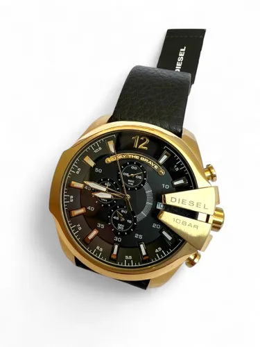 Zegarek Diesel Mega Chief DZ4344 Gold/Black/Gold - outlet