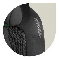 Fotelik samochodowy NUKIDO Louis Soft i-Size 100-150 cm (15-36 kg) Czarno-szary