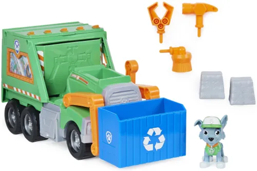 Pojazd SPIN MASTER Psi Patrol Śmieciarka do recyklingu + figurka 6060259