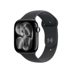 Apple Watch Series 11 GPS 46mm z aluminium Onyx Pasek sportowy Czarny S/M