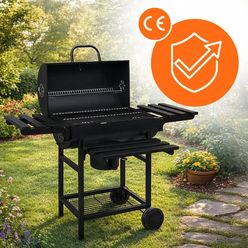 Grill węglowy VELACO VL19 Czarny