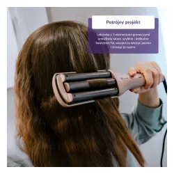 Potrójna lokówka TrueLife HairWaver W6 100W