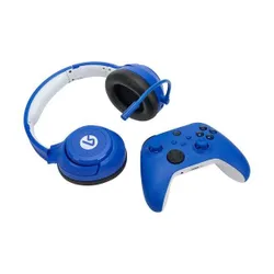 Геймпад PDP Xbox Series Mindnight Blue для Xbox, ПК-проводной - наушники LucidSound LS15X