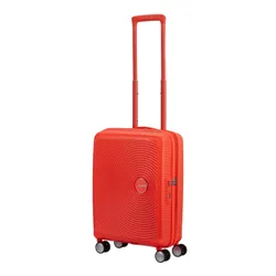 Walizka mała American Tourister Soundbox EXP - neon orange