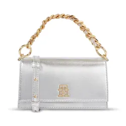 Tommy Hilfiger Th seara Crossover Bag Met AW0AW15927 argint metalic 0io