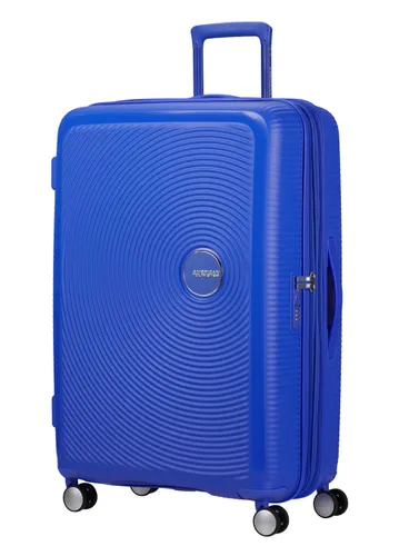 Большой чемодан Exp American Tourister Soundbox-cobalt blue