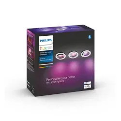 Oświetlenie punktowe Philips Hue White and Colour Ambiance Centura 3szt Biały