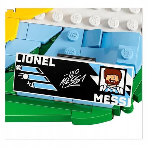 LEGO Editions 43011 Lionel Messi Piłkarski Moment, zestaw klocków