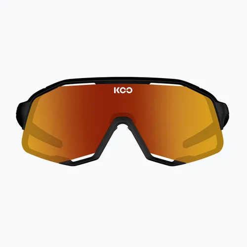 Okulary przeciwsłoneczne Koo Demos black matt/red mirror