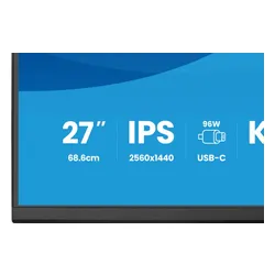 iiyama ProLite XB2797QSNP-B1 - 75Hz | QHD | IPS | 27'' | USB-C PD 96W | KVM | LAN