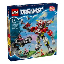 LEGO Klocki DREAMZzz 71497 Tygrysi mech Coopera i hot rod Zero