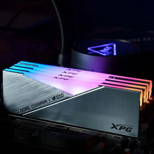 Pamięć RAM Adata XPG Lancer RGB DDR5 CUDIMM 48GB (2x24GB) 8400 CL42 Szary