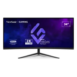 Monitor VIEWSONIC VX3418C-2K 34" 3440x1440px 180Hz 1ms [MPRT] Curved