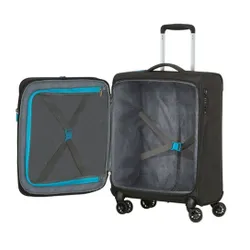 Walizka poszerzana kabinowa Summerfunk American Tourister - neon blue