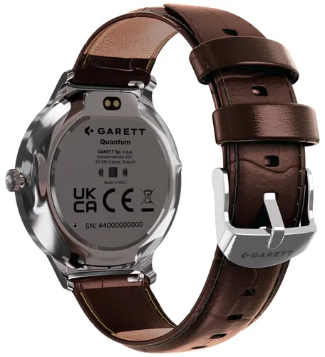 Smartwatch GARETT Quantum Srebrny