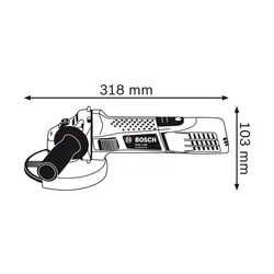 Bosch GWS 7-125 Taşlama Makinesi