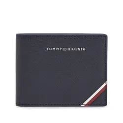 Мужской кошелек Tommy Hilfiger Th Central Mini CC Wallet Am0am11584 Space Blue DW6