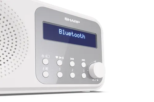 Radioodbiornik Sharp Tokyo DR-P420 Radio FM DAB+ Bluetooth Biały