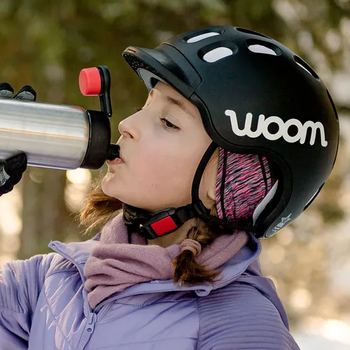 Kask rowerowy dziecięcy woom Kids black