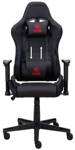 Fotel MAD DOG GCH710K Czarny