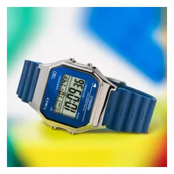 Timex T80 TW2V41200 Mavi / Gümüş Saat