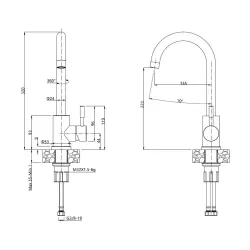 Bateria Quadron 3623500GR Kate Kamienny szary Stal szlachetna