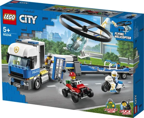 Конструктор Lego City полицейский вертолет эвакуатор (60244)