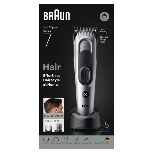Maszynka do włosów Braun HC7590 50min