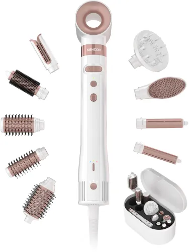 Suszarko-lokówka Sencor Artemiss SHS 9200RS 1500W Obrotowa Zimny nawiew 4 poziomy temperatury