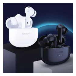 Słuchawki bezprzewodowe 3mk HARDY LifePods Pro ANC Dokanałowe Bluetooth 5.3 Czarny