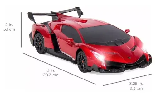 Zdalnie sterowany samochód COIL auto RC na pilota Lamborghini 1:14 czerwony