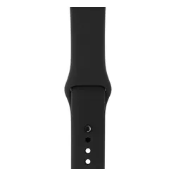 APPLE Watch 3 GPS 38mm koperta z aluminium (gwiezdna szarość) + pasek sportowy (czarny)