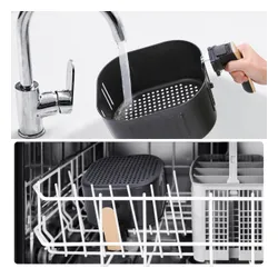 Air Fryer Frytkownica beztłuszczowa KLAUSBERG KB-7572 Czarny 7.7l 7 automatycznych programów
