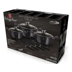 Zestaw garnków BERLINGER HAUS Carbon Pro Edition BH-6919 (10 elementów)