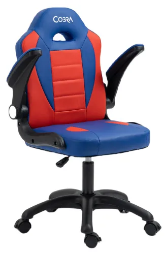 Fotel COBRA Junior Pro Czerwono-niebieski