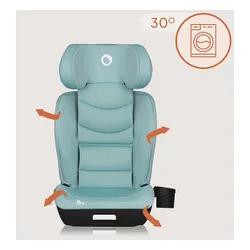 Fotelik samochodowy LIONELO Neal i-Size 100-150 cm (15-36 kg) Turkusowy