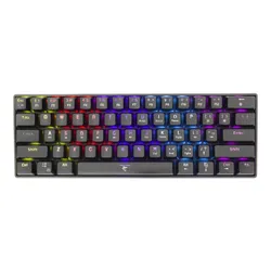 Klawiatura gamingowa Black Shark Shinobi Outemu Brown przewodowa mechaniczna podświetlana czarna