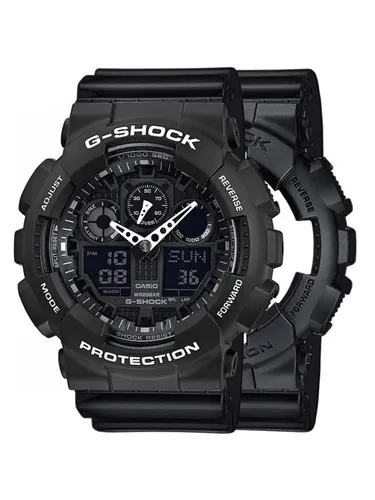 Casio Zegarek SET GA-100-1A1ER + BEZEL 10508136 + PASEK 10347688
