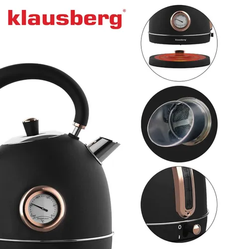 Czajnik KLAUSBERG KB-7905 Czarny