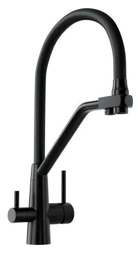 Bateria Globalo Olintio Black 1.1 Czarny mat Stal szlachetna