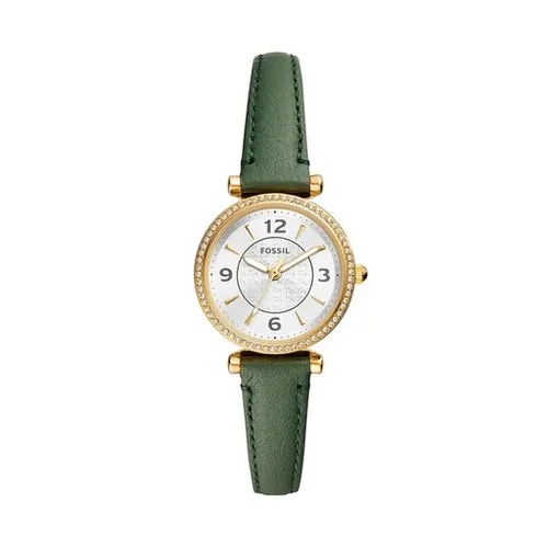 Fossil Carlie ES5298 Altın / Yeşil Saatler