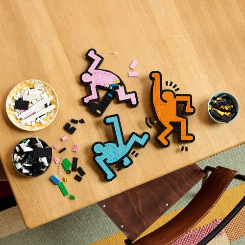 LEGO 31216 Art Keith Haring — tańczące postacie