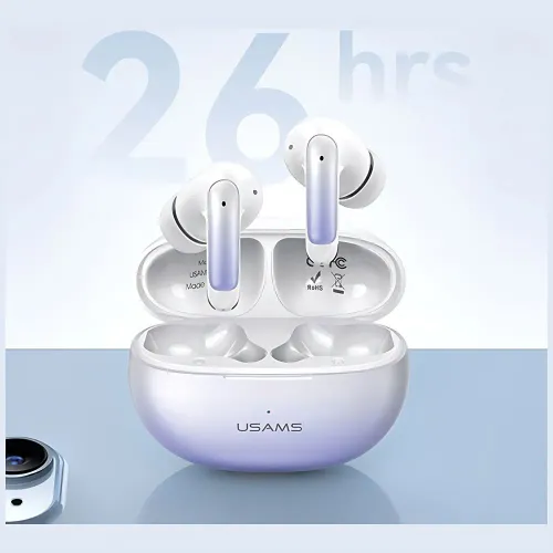Słuchawki bezprzewodowe USAMS US-XD19 X-DON TWS Doknałowe Bluetooth 5.3 Czarny