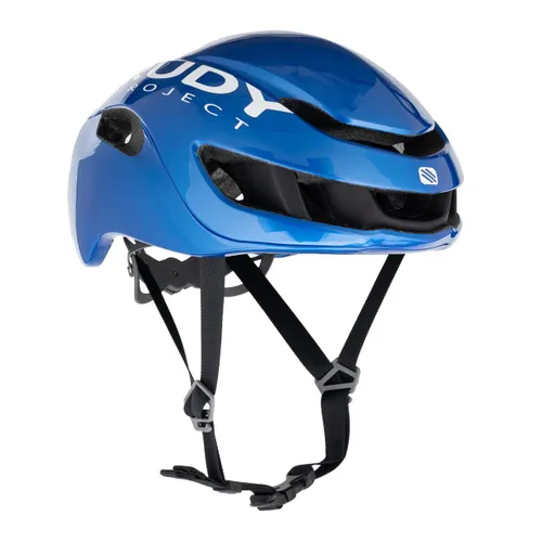 Kask rowerowy Rudy Project Nytron blue metal shiny/black Shiny
