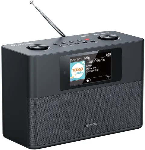 Radioodbiornik Kenwood CR-ST200S-B Radio FM DAB+ Internetowe Wi-Fi Bluetooth Czarny