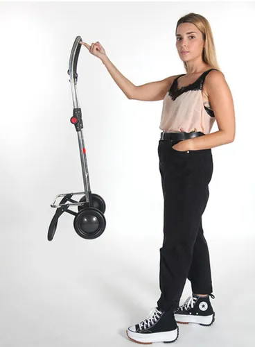 Rolser I-Max MF-purple coș de cumpărături pliabil cu două roți