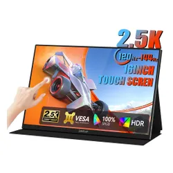 Monitor ZEUSLAP P16KT 16" 2560x1600px IPS 144Hz 3 ms